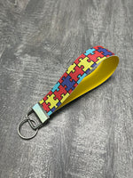 Autism Awareness Lanyard