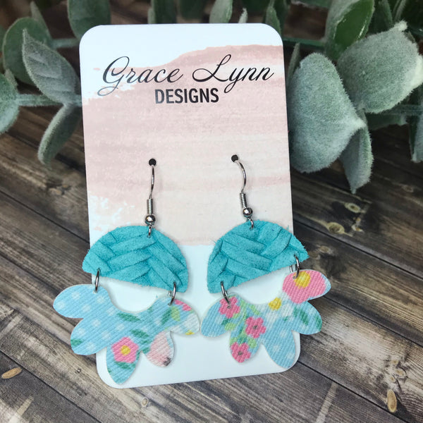 Spring Floral - Turquoise
