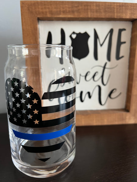 Thin Blue Line - Glass Only