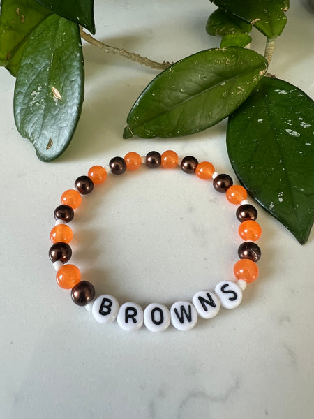 Cleveland Browns bracelet