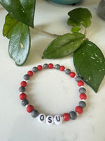 Ohio State Buckeyes bracelet