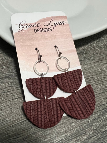 Double Drop Burgundy