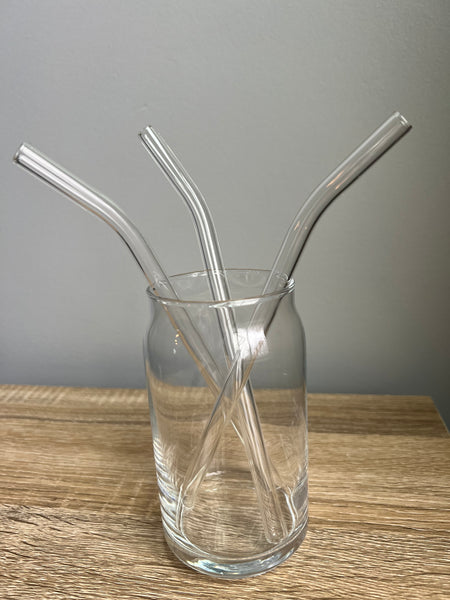 Curved Glass Straw