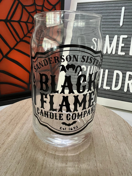 Sanderson Sisters Black Flame Candle Company - Glass Only