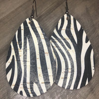 Cork & Leather Zebra - Large
